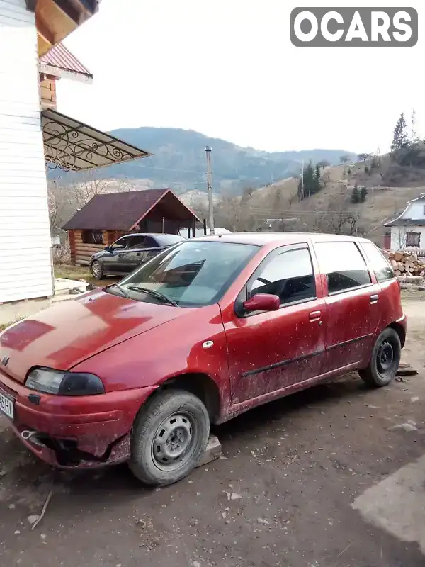 Хетчбек Fiat Punto 1997 1.58 л. Ручна / Механіка обл. Івано-Франківська, Верховина - Фото 1/5