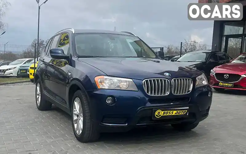 Позашляховик / Кросовер BMW X3 2013 2 л. Автомат обл. Чернівецька, Чернівці - Фото 1/16