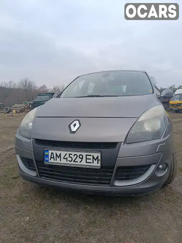 Минивэн Renault Scenic 2010 1.46 л. Ручная / Механика обл. Житомирская, Житомир - Фото 1/7