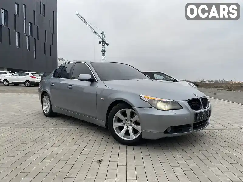 Седан BMW 5 Series 2004 3 л. Автомат обл. Ровенская, Ровно - Фото 1/21