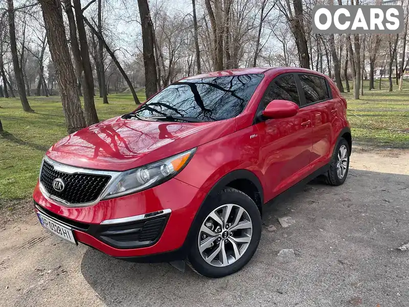 Позашляховик / Кросовер Kia Sportage 2014 2.4 л. Автомат обл. Запорізька, Запоріжжя - Фото 1/14