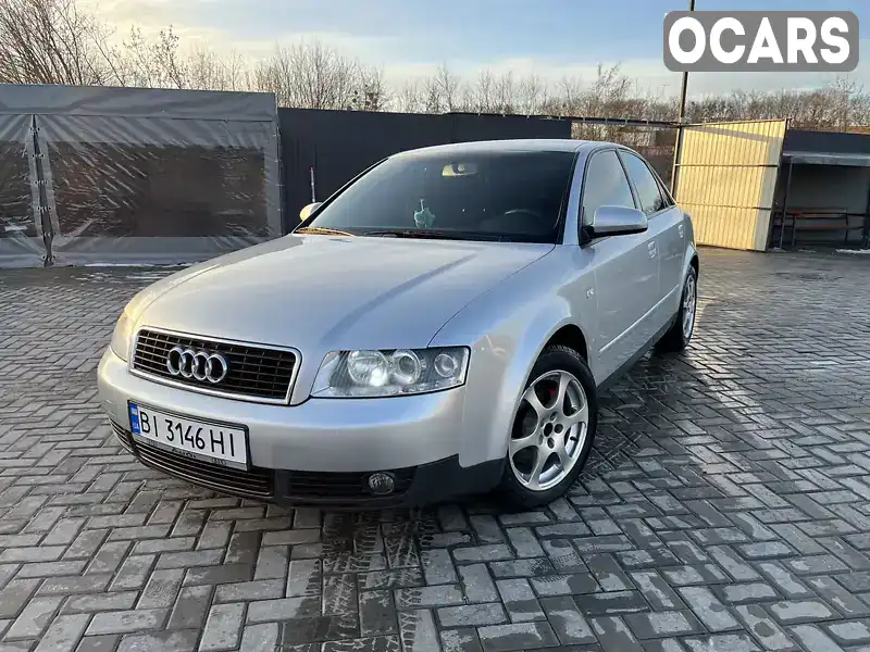 Седан Audi A4 2001 2 л. Варіатор обл. Полтавська, Полтава - Фото 1/9