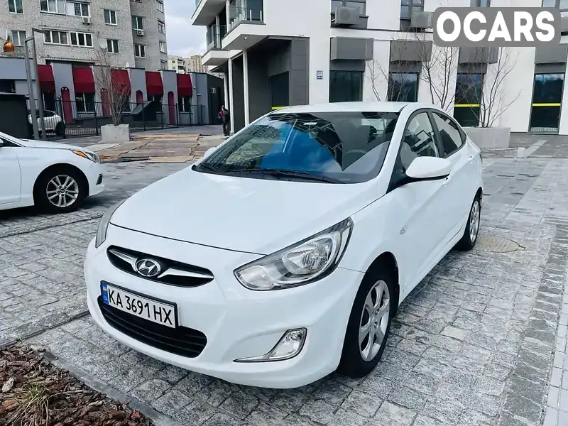 Седан Hyundai Accent 2011 1.4 л. Автомат обл. Киевская, Киев - Фото 1/12