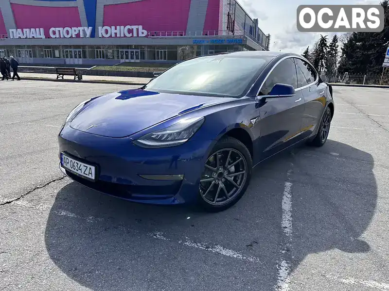 Седан Tesla Model 3 2019 null_content л. Автомат обл. Запорожская, Запорожье - Фото 1/20