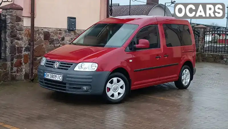 Мінівен Volkswagen Caddy 2004 1.6 л. Ручна / Механіка обл. Рівненська, Сарни - Фото 1/21