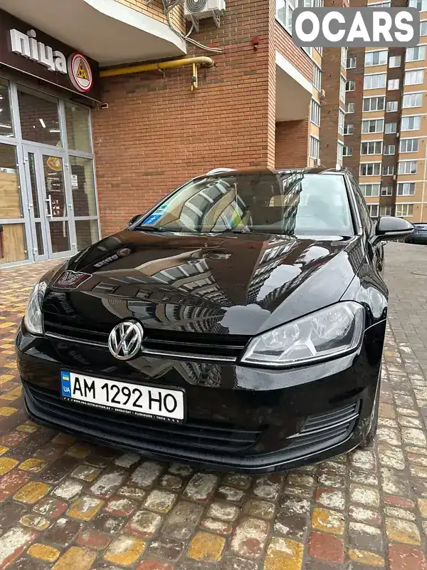 Универсал Volkswagen Golf 2014 1.6 л. Ручная / Механика обл. Житомирская, Житомир - Фото 1/19