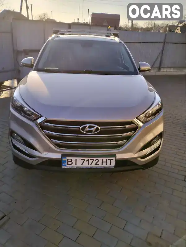 Внедорожник / Кроссовер Hyundai Tucson 2016 2 л. Автомат обл. Полтавская, Полтава - Фото 1/13