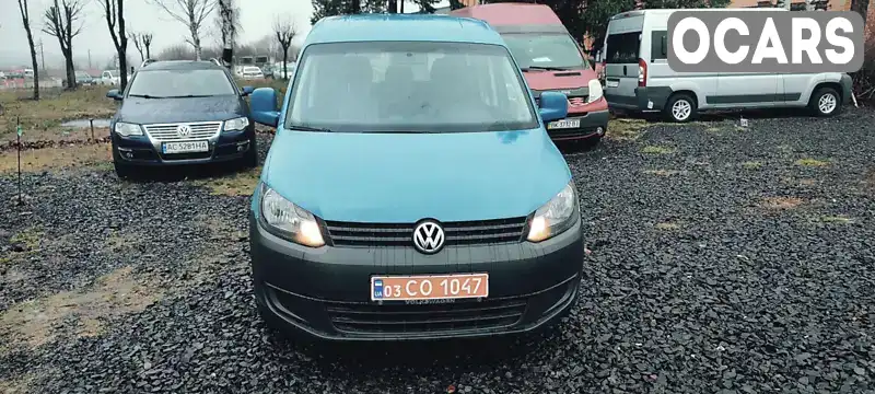 Мінівен Volkswagen Caddy 2012 1.6 л. Ручна / Механіка обл. Волинська, Луцьк - Фото 1/21