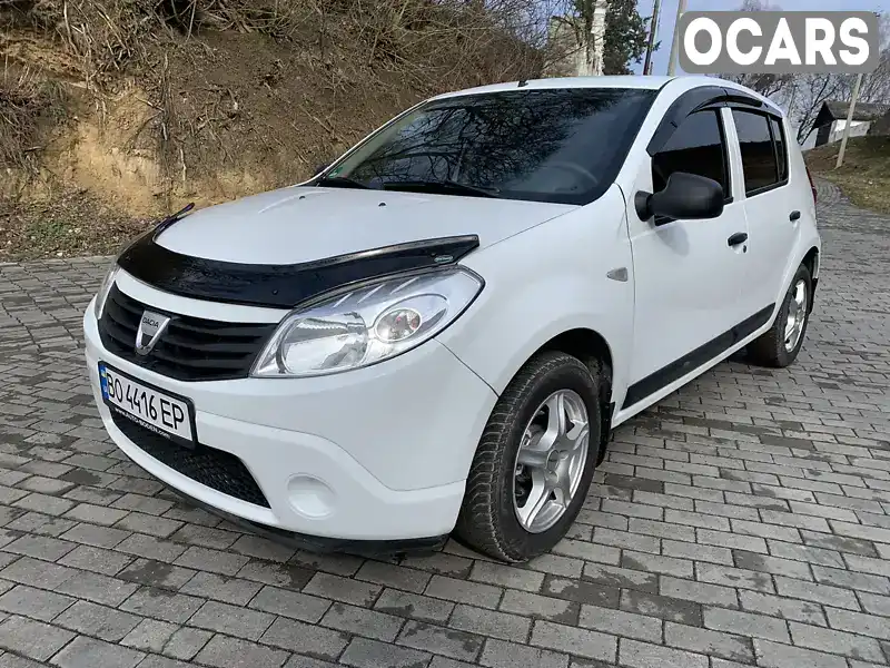 Хэтчбек Dacia Sandero 2009 1.4 л. Ручная / Механика обл. Тернопольская, Тернополь - Фото 1/21