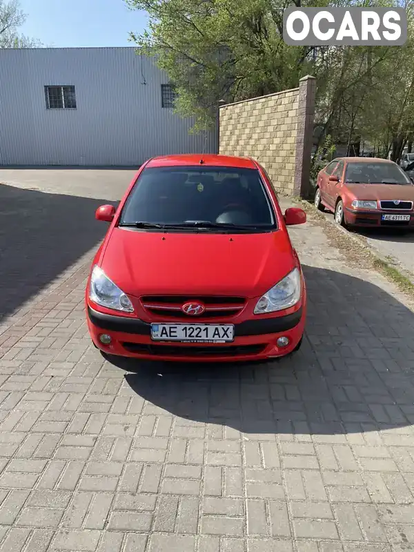 Хэтчбек Hyundai Getz 2006 1.4 л. Ручная / Механика обл. Днепропетровская, Днепр (Днепропетровск) - Фото 1/16