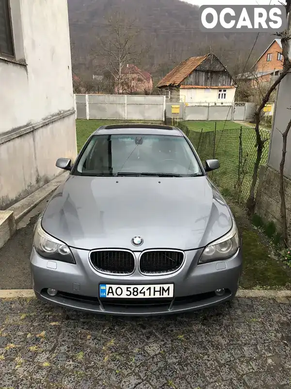 Седан BMW 5 Series 2005 2 л. Автомат обл. Закарпатська, Хуст - Фото 1/15