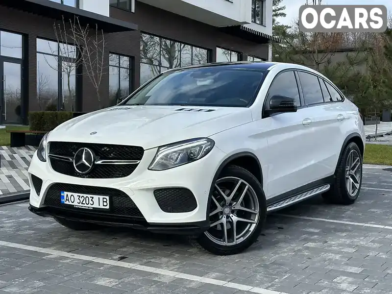 Позашляховик / Кросовер Mercedes-Benz GLE-Class 2016 3 л. Автомат обл. Закарпатська, Ужгород - Фото 1/21