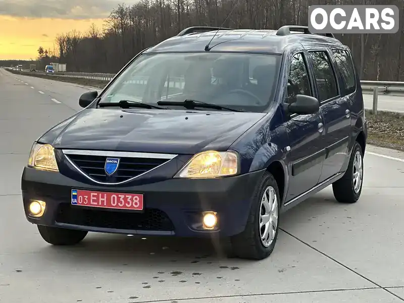 Универсал Dacia Logan MCV 2006 1.6 л. Ручная / Механика обл. Житомирская, Житомир - Фото 1/21