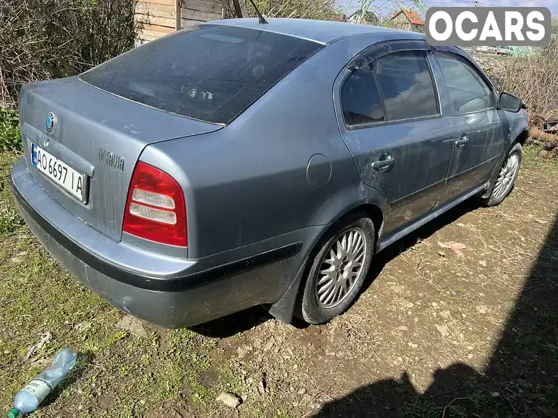 Ліфтбек Skoda Octavia 2002 1.98 л. обл. Закарпатська, Виноградів - Фото 1/8