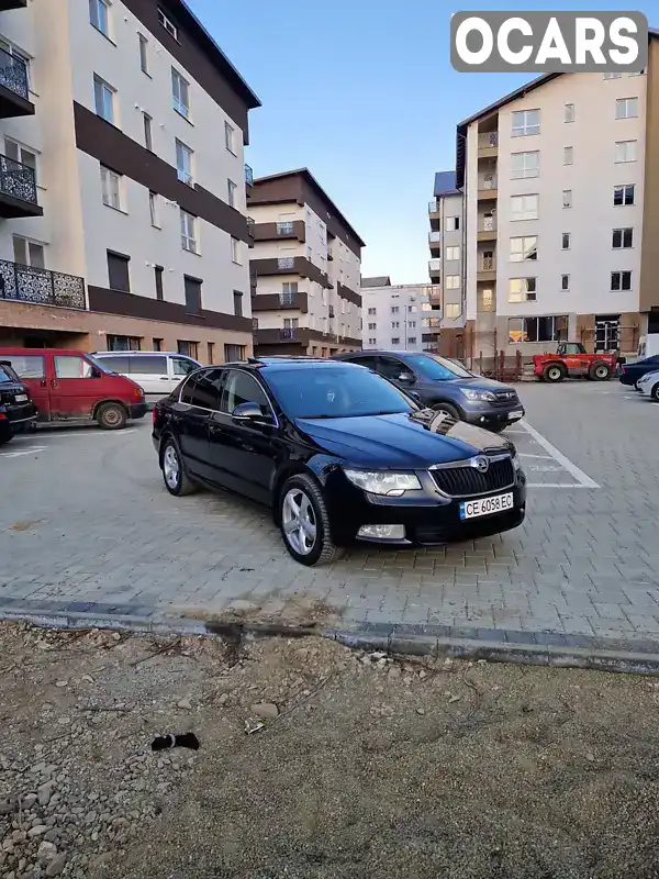 Лифтбек Skoda Superb 2009 2 л. обл. Черновицкая, Сторожинец - Фото 1/21