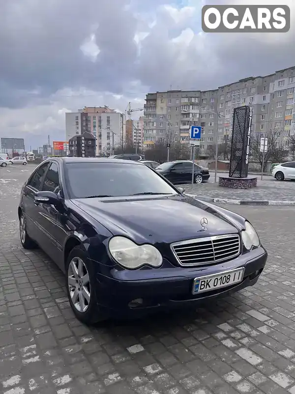 Седан Mercedes-Benz C-Class 2002 1.8 л. Ручна / Механіка обл. Рівненська, Рівне - Фото 1/21