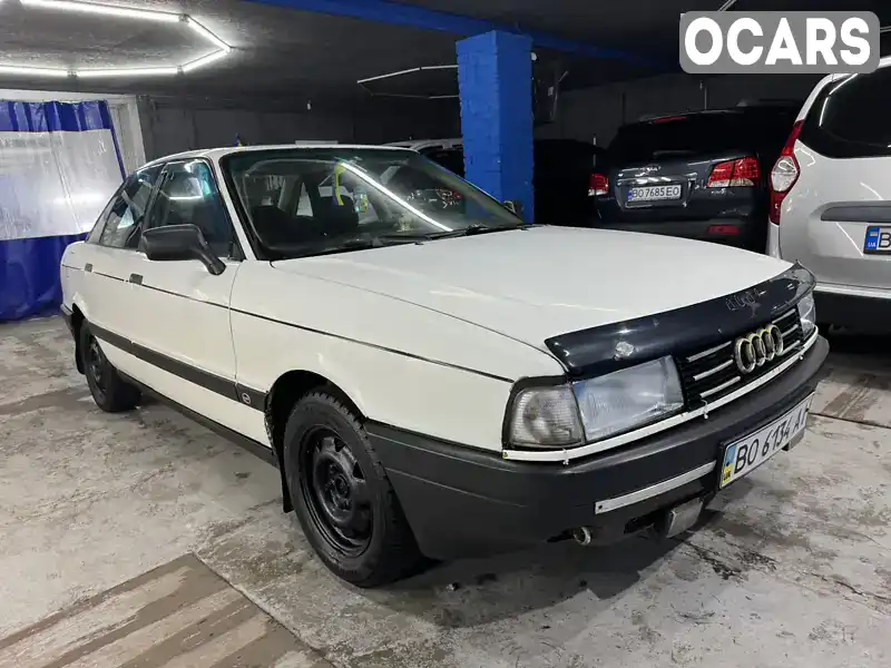 Седан Audi 80 1988 1.8 л. Ручная / Механика обл. Тернопольская, Кременец - Фото 1/21