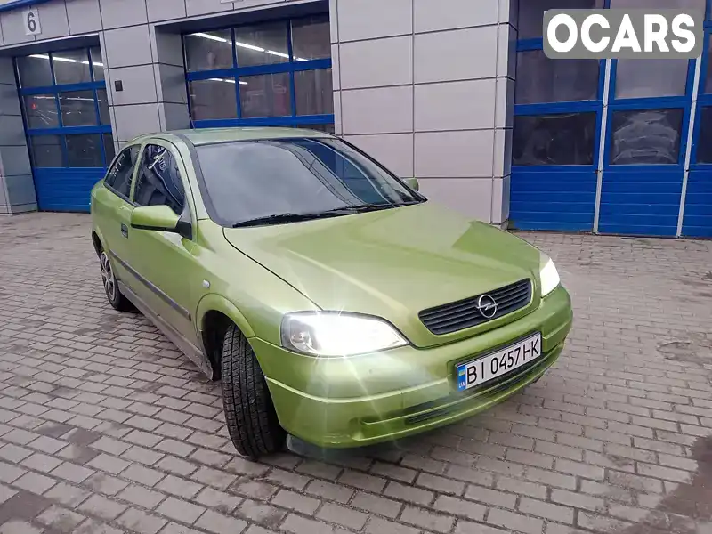 Хетчбек Opel Astra 2001 1.39 л. Ручна / Механіка обл. Полтавська, Лубни - Фото 1/18