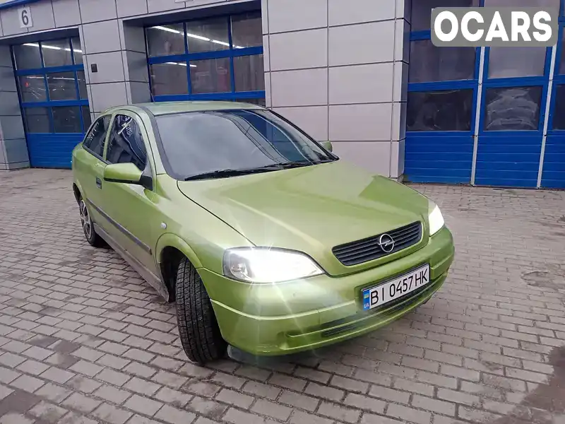 Хэтчбек Opel Astra 2001 1.39 л. Ручная / Механика обл. Полтавская, Лубны - Фото 1/18