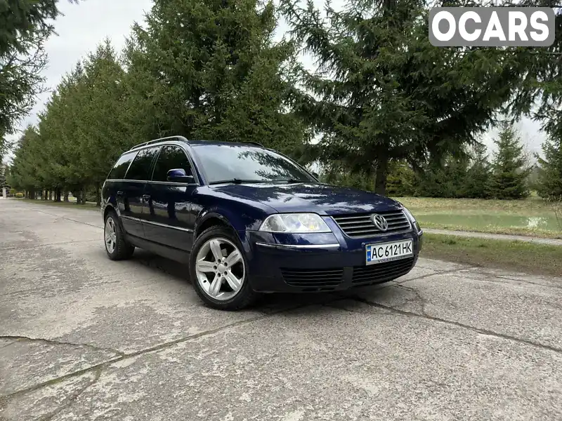 Универсал Volkswagen Passat 2002 1.9 л. Ручная / Механика обл. Волынская, Любомль - Фото 1/21