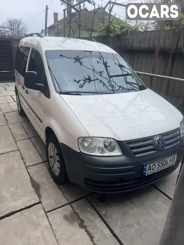 Минивэн Volkswagen Caddy 2009 1.9 л. Ручная / Механика обл. Закарпатская, Виноградов - Фото 1/11