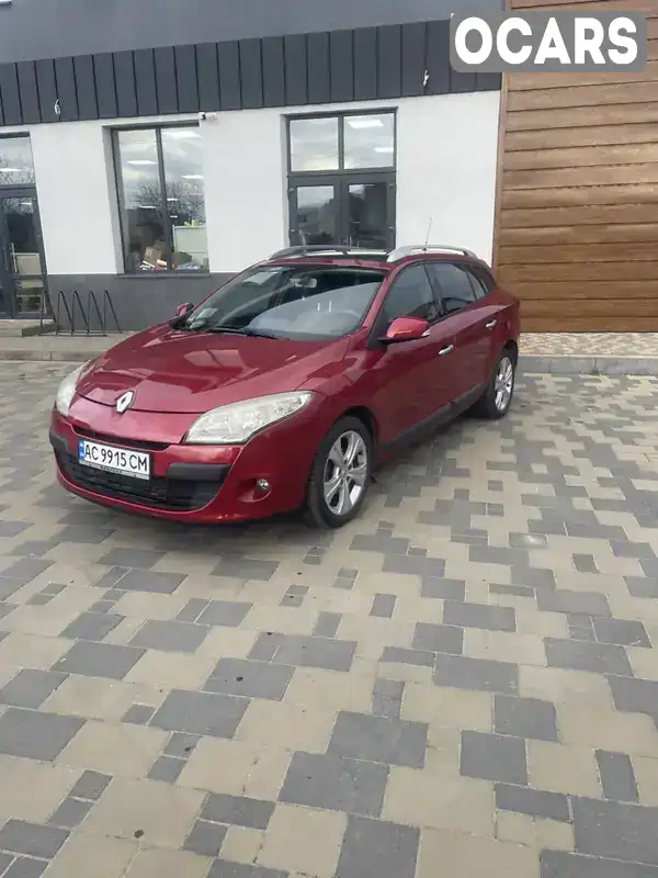 Универсал Renault Megane 2009 1.87 л. Ручная / Механика обл. Волынская, Владимир-Волынский - Фото 1/21