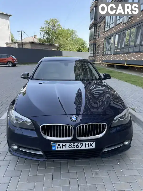 Седан BMW 5 Series 2015 2 л. Автомат обл. Житомирская, Житомир - Фото 1/21