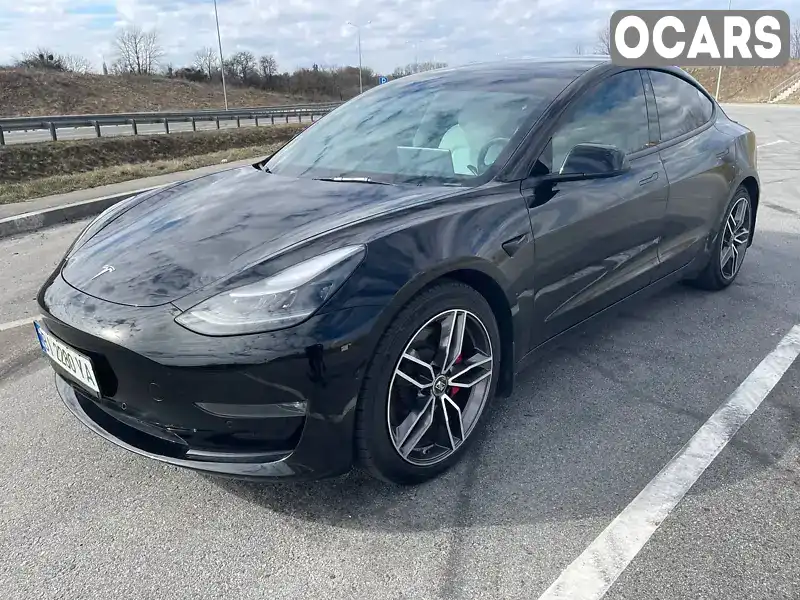 Седан Tesla Model 3 2021 null_content л. Автомат обл. Полтавська, Полтава - Фото 1/18