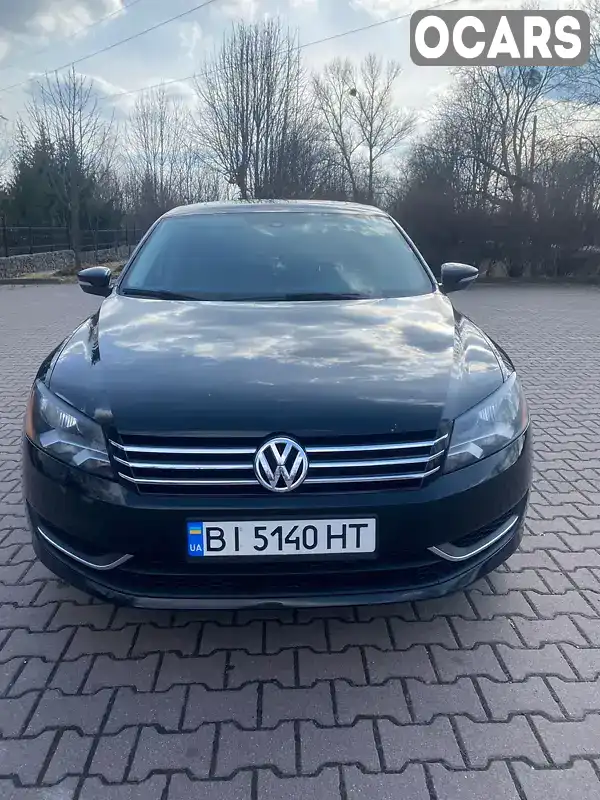 Седан Volkswagen Passat 2013 2.5 л. Автомат обл. Полтавська, Миргород - Фото 1/17