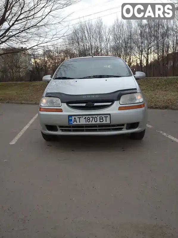 Седан Chevrolet Aveo 2004 1.5 л. Ручна / Механіка обл. Івано-Франківська, Івано-Франківськ - Фото 1/11