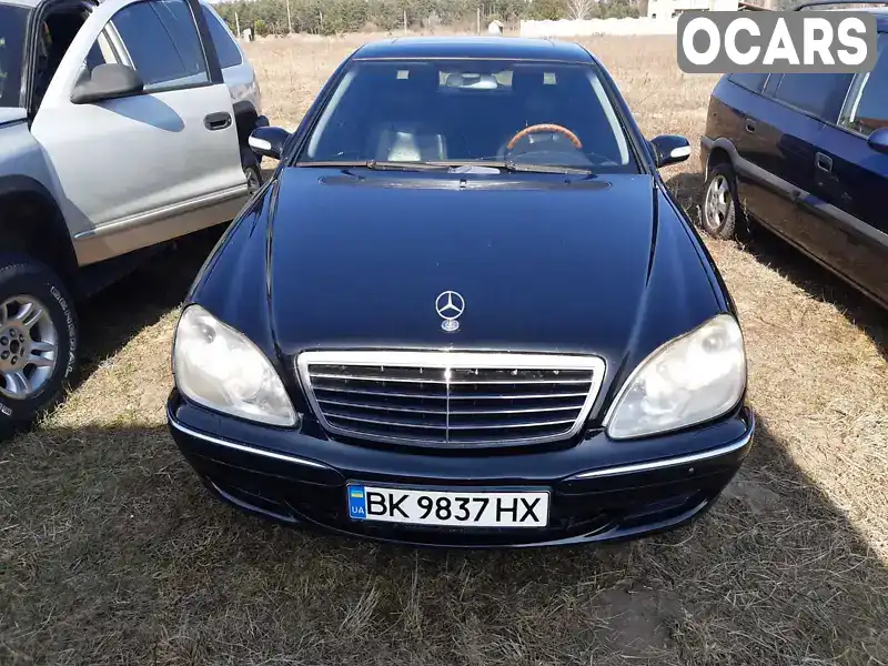 Седан Mercedes-Benz S-Class 2002 4.97 л. Автомат обл. Киевская, Ирпень - Фото 1/20