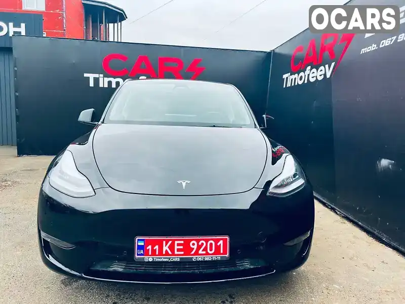 Внедорожник / Кроссовер Tesla Model Y 2021 null_content л. Автомат обл. Киевская, Киев - Фото 1/18