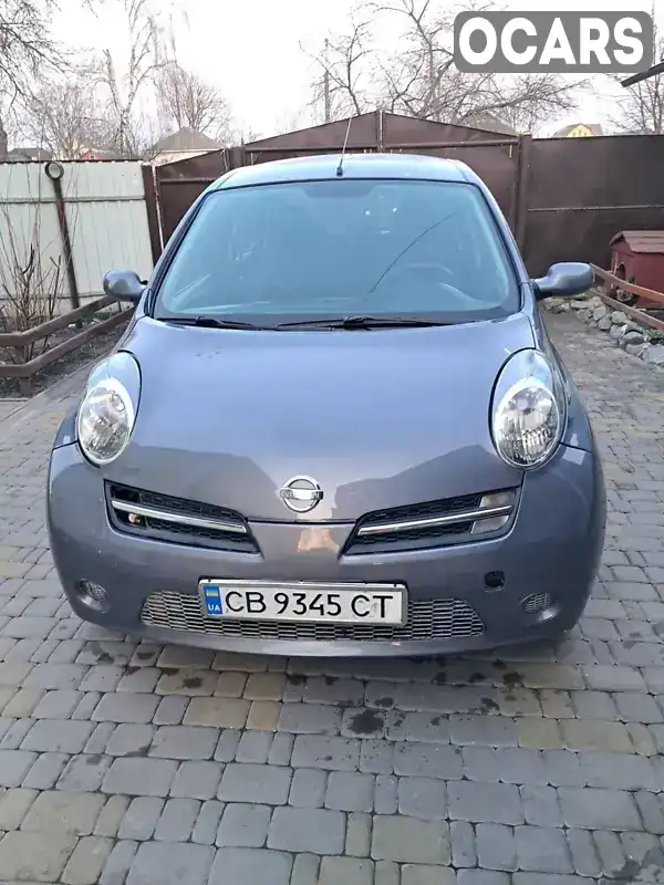 Хетчбек Nissan Micra 2010 1.24 л. Ручна / Механіка обл. Чернігівська, Ніжин - Фото 1/15