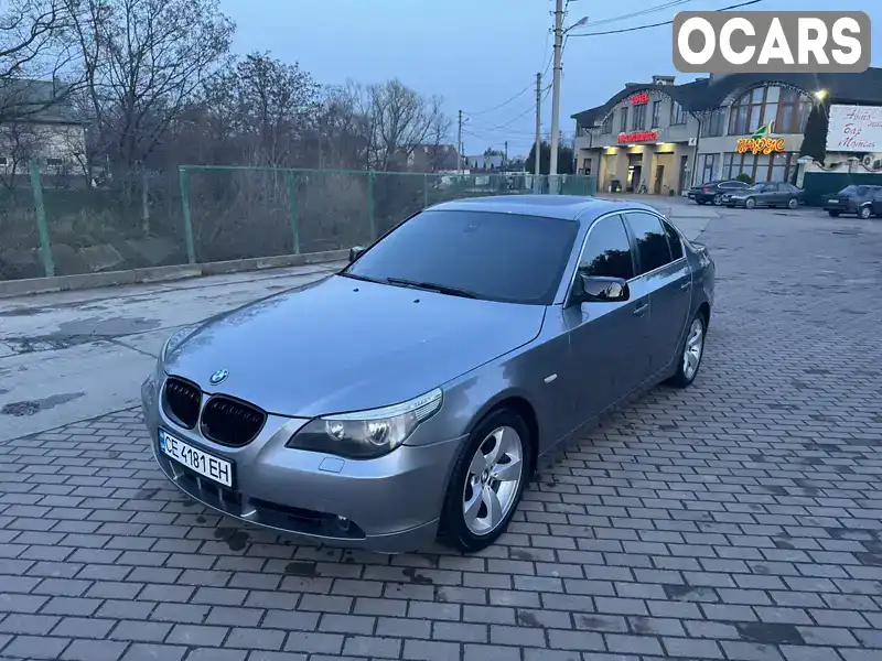 Седан BMW 5 Series 2003 2.99 л. Автомат обл. Черновицкая, Черновцы - Фото 1/21