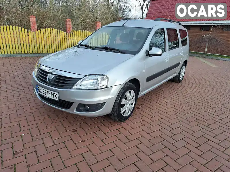 Универсал Dacia Logan MCV 2009 1.6 л. Ручная / Механика обл. Хмельницкая, Хмельницкий - Фото 1/21