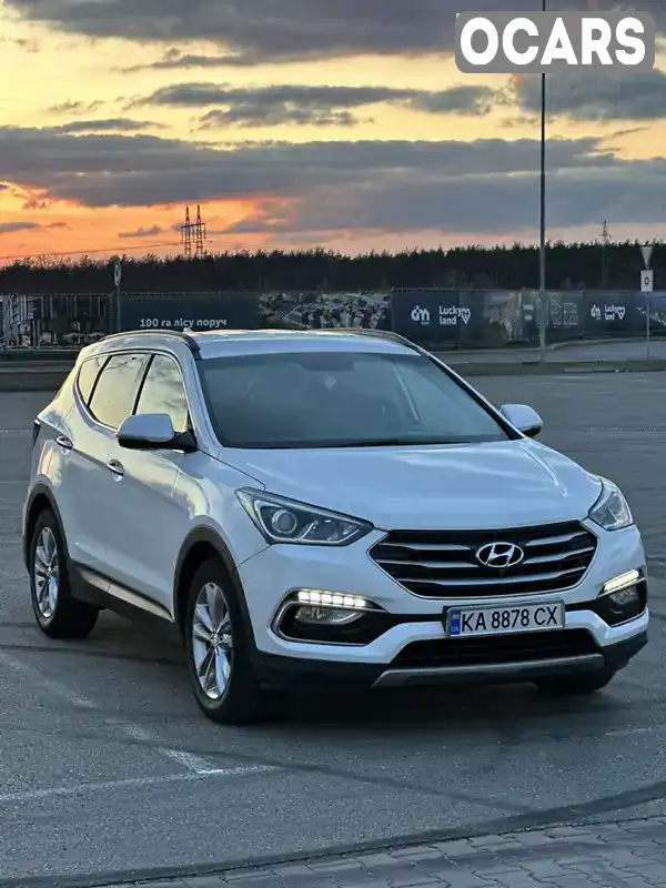 Позашляховик / Кросовер Hyundai Santa FE 2016 2 л. Автомат обл. Київська, Київ - Фото 1/21