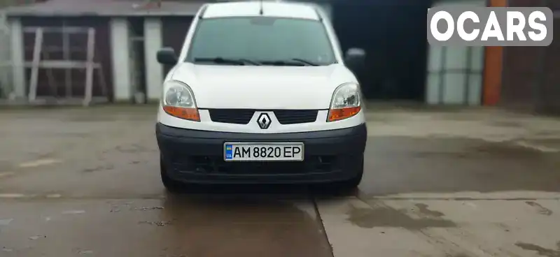 Мінівен Renault Kangoo 2004 1.5 л. Ручна / Механіка обл. Житомирська, Бердичів - Фото 1/12