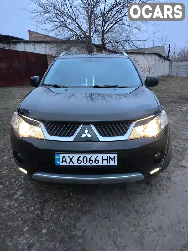 Внедорожник / Кроссовер Mitsubishi Outlander 2008 2.4 л. Вариатор обл. Харьковская, Мерефа - Фото 1/10