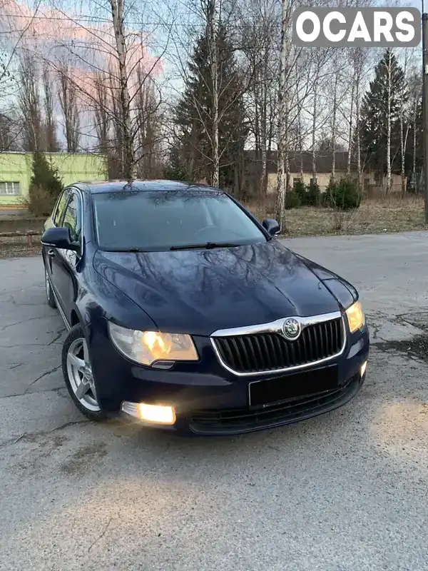 Лифтбек Skoda Superb 2008 1.8 л. Ручная / Механика обл. Житомирская, Звягель - Фото 1/14