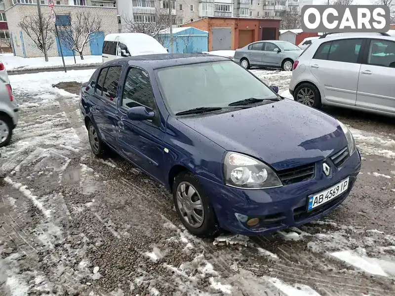 Седан Renault Clio Symbol 2008 1.39 л. обл. Черкасская, Умань - Фото 1/9