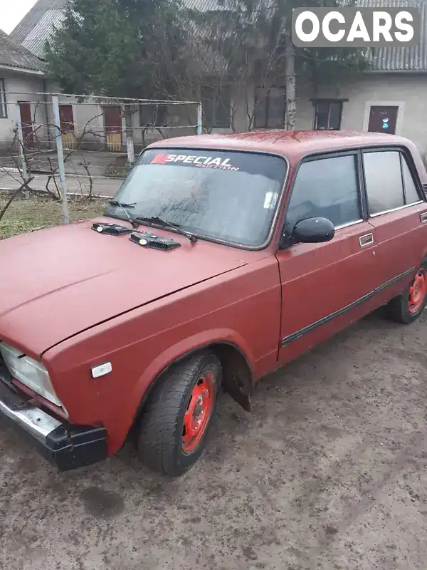 Седан ВАЗ / Lada 2107 1987 1.5 л. Ручна / Механіка обл. Івано-Франківська, Снятин - Фото 1/10