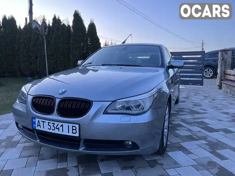 Седан BMW 5 Series 2005 2.5 л. Ручная / Механика обл. Ивано-Франковская, Ивано-Франковск - Фото 1/21