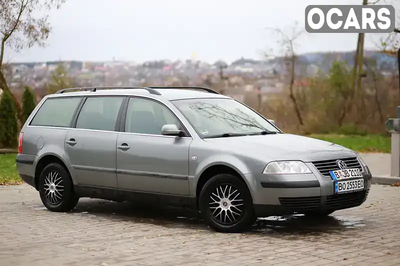 Универсал Volkswagen Passat 2001 1.98 л. Автомат обл. Тернопольская, Бучач - Фото 1/21