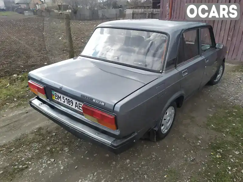 Седан ВАЗ / Lada 2107 2006 1.45 л. Ручная / Механика обл. Черниговская, Нежин - Фото 1/9