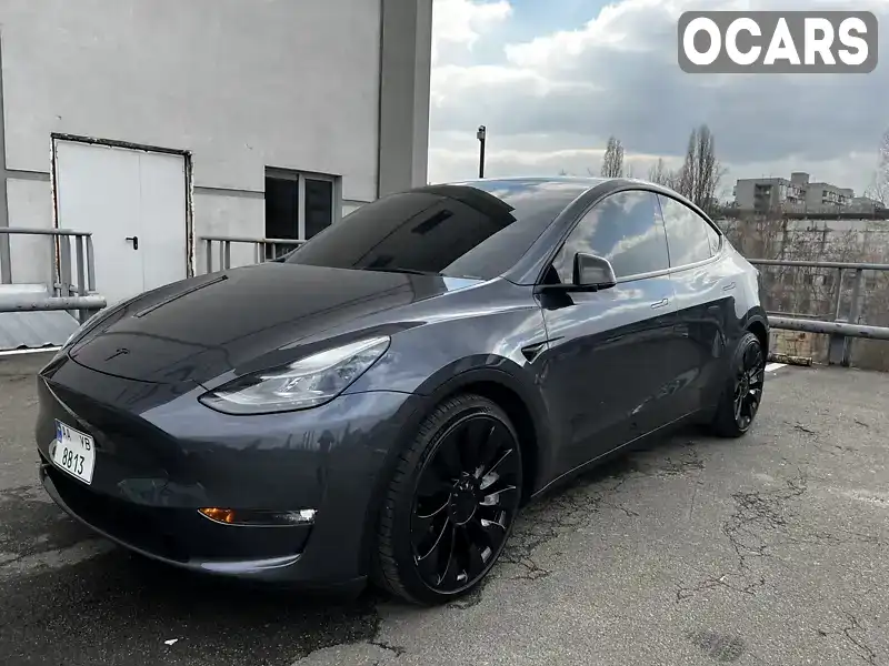 Позашляховик / Кросовер Tesla Model Y 2022 null_content л. Автомат обл. Київська, Київ - Фото 1/21