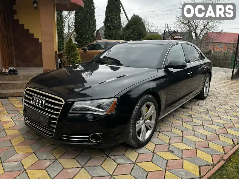 Седан Audi A8 2012 3 л. Автомат обл. Чернівецька, Чернівці - Фото 1/21