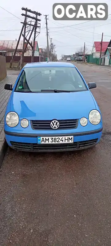 Хэтчбек Volkswagen Polo 2002 1.2 л. Ручная / Механика обл. Житомирская, Андрушевка - Фото 1/7