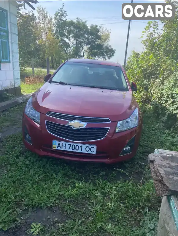 Седан Chevrolet Cruze 2012 1.6 л. Ручная / Механика обл. Днепропетровская, Новомосковск - Фото 1/12