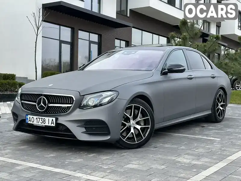 Седан Mercedes-Benz E-Class 2017 3.5 л. Автомат обл. Закарпатська, Ужгород - Фото 1/21