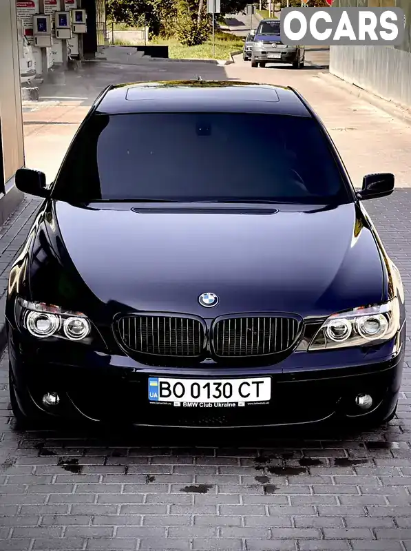Седан BMW 7 Series 2005 4.8 л. Типтронік обл. Тернопільська, Тернопіль - Фото 1/21